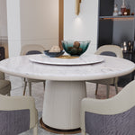 Load image into Gallery viewer, Samantha Dining Table<br>MZ-A7050a-1<br>MZ-A7050a-2<br>MZ-A7050a-3<br>MZ-A7050a-5<br><br>Samantha Tabletop<br>MZ-A7050a-8<br>MZ-A7050a-9<br>MZ-A7050a-10<br>MZ-A7050a-11
