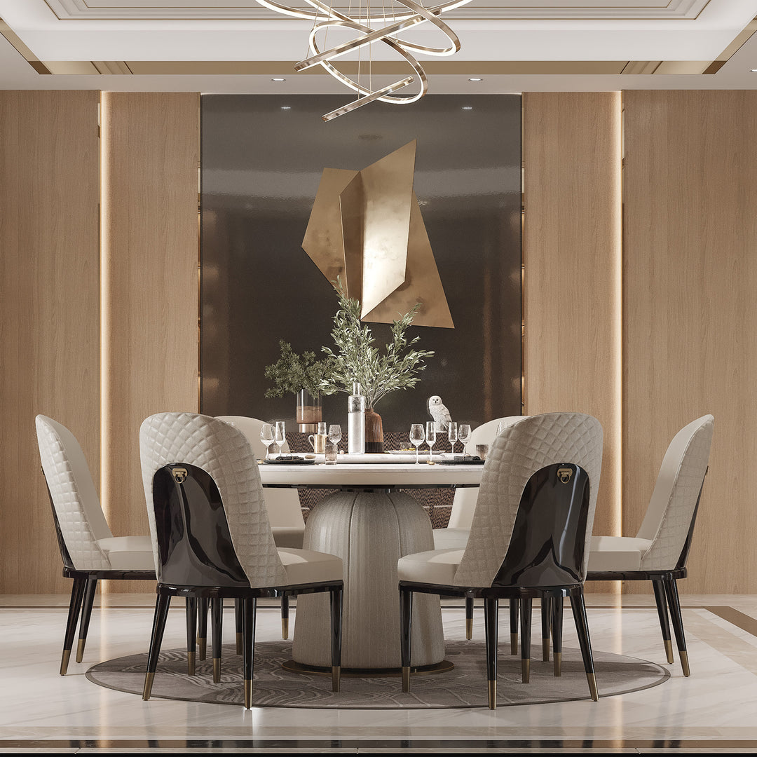 Samantha Dining Table<br>MZ-A7050a-1<br>MZ-A7050a-2<br>MZ-A7050a-3<br>MZ-A7050a-5<br><br>Samantha Tabletop<br>MZ-A7050a-8<br>MZ-A7050a-9<br>MZ-A7050a-10<br>MZ-A7050a-11