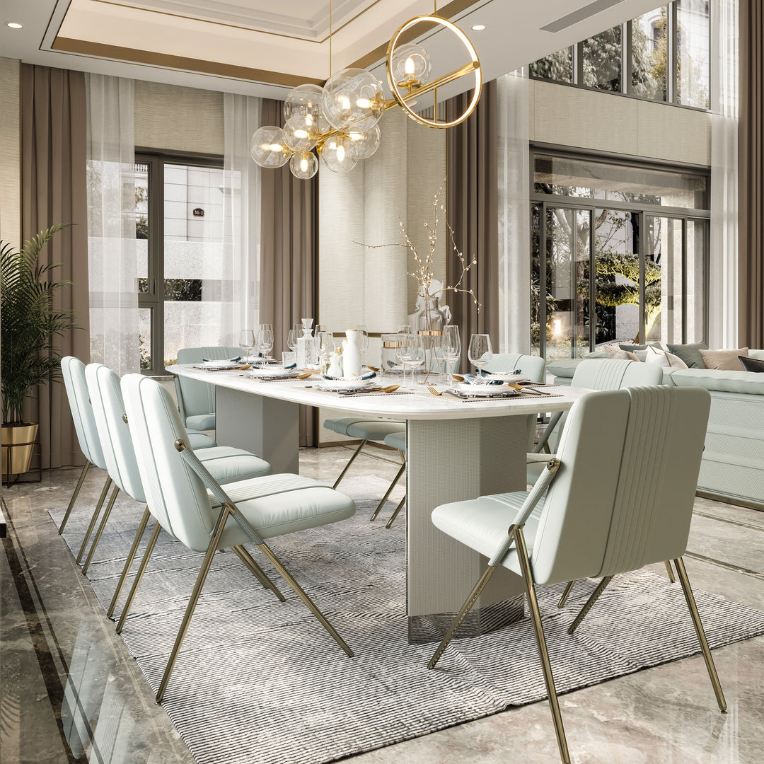 Alexis Dining Table<br>MZ-A7050w-2<br>MZ-A7050w-3<br>MZ-A7050w-4