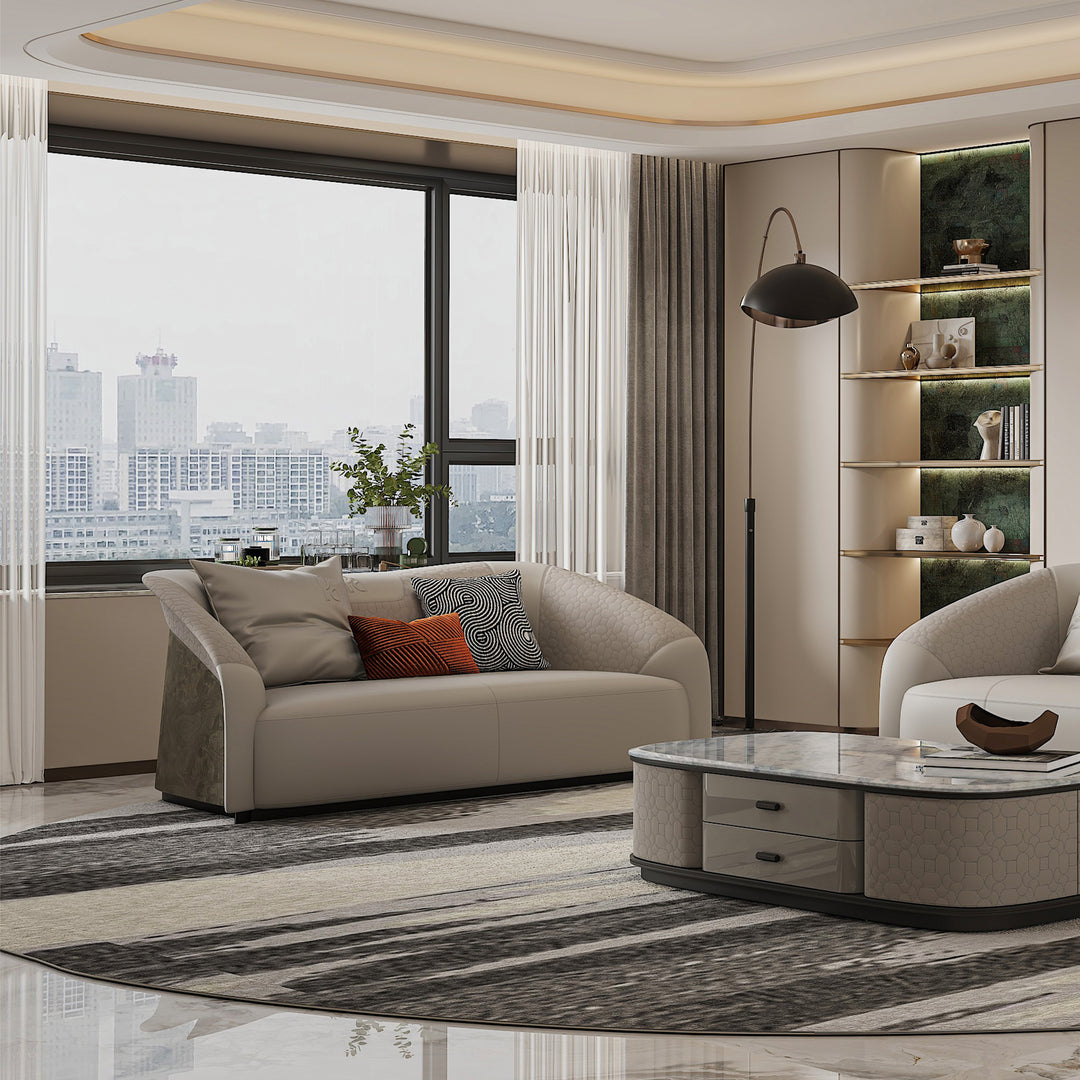 Wave Ripple Sofa<br>MZ-A8032x-2<br>MZ-A8032x-3<br>MZ-A8032x-4