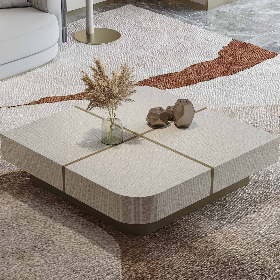 Golden Dream Weaving Coffee Table<br>MZ-A8034p