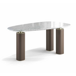 Load image into Gallery viewer, Crystal Glow Dining Table<br>MZ-A8050c-1<br>MZ-A8050c-2