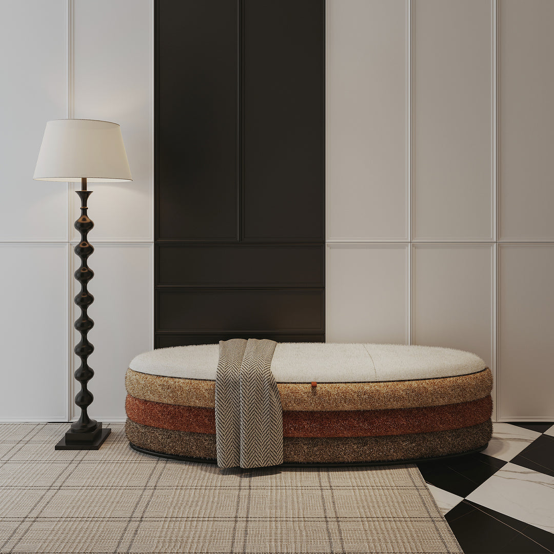 Fluffy Hillock Bedroom Bench<br>PAN-A1003a