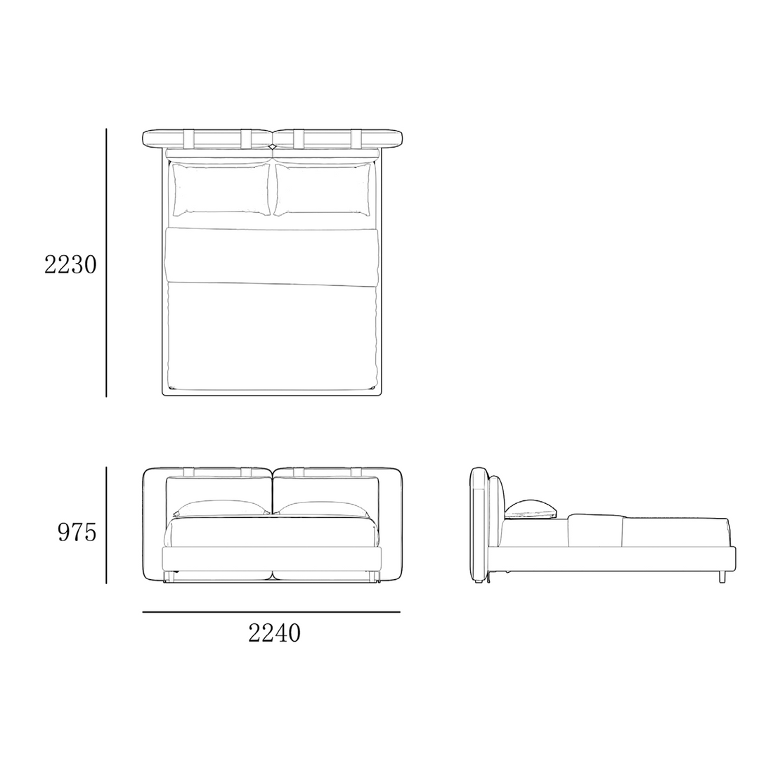 Anselm Bed<br>XD-A1001d-2