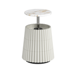 Load image into Gallery viewer, Sliver Bamboo Side Table
