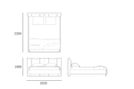 Load image into Gallery viewer, BD-A1001p Bed
