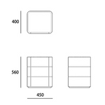 Load image into Gallery viewer, Nori Nightstand&lt;br&gt;HG-A6002e-2&lt;br&gt;HG-A6002e-3
