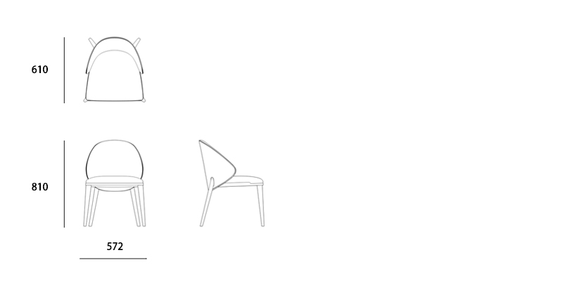 HG-A6051h Dining Chair