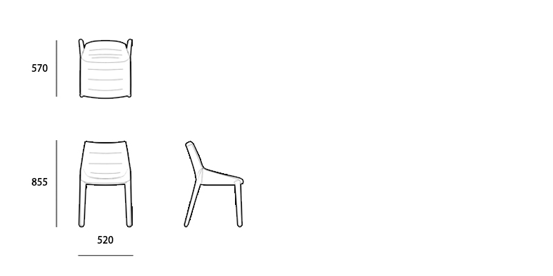 HG-A6051n Dining Chair