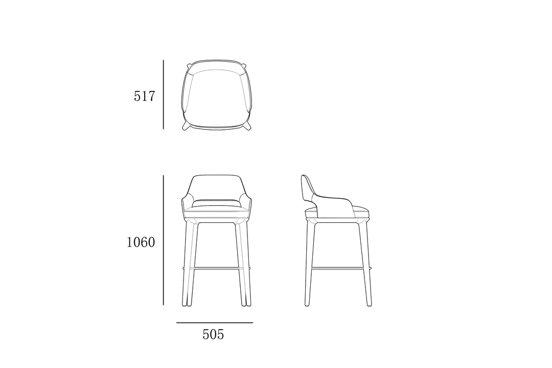 ME-G1071a Bar Chair