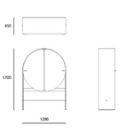 Load image into Gallery viewer, Rhyming Circle Decorative Cabinet&lt;br&gt;MZ-A7038j-2
