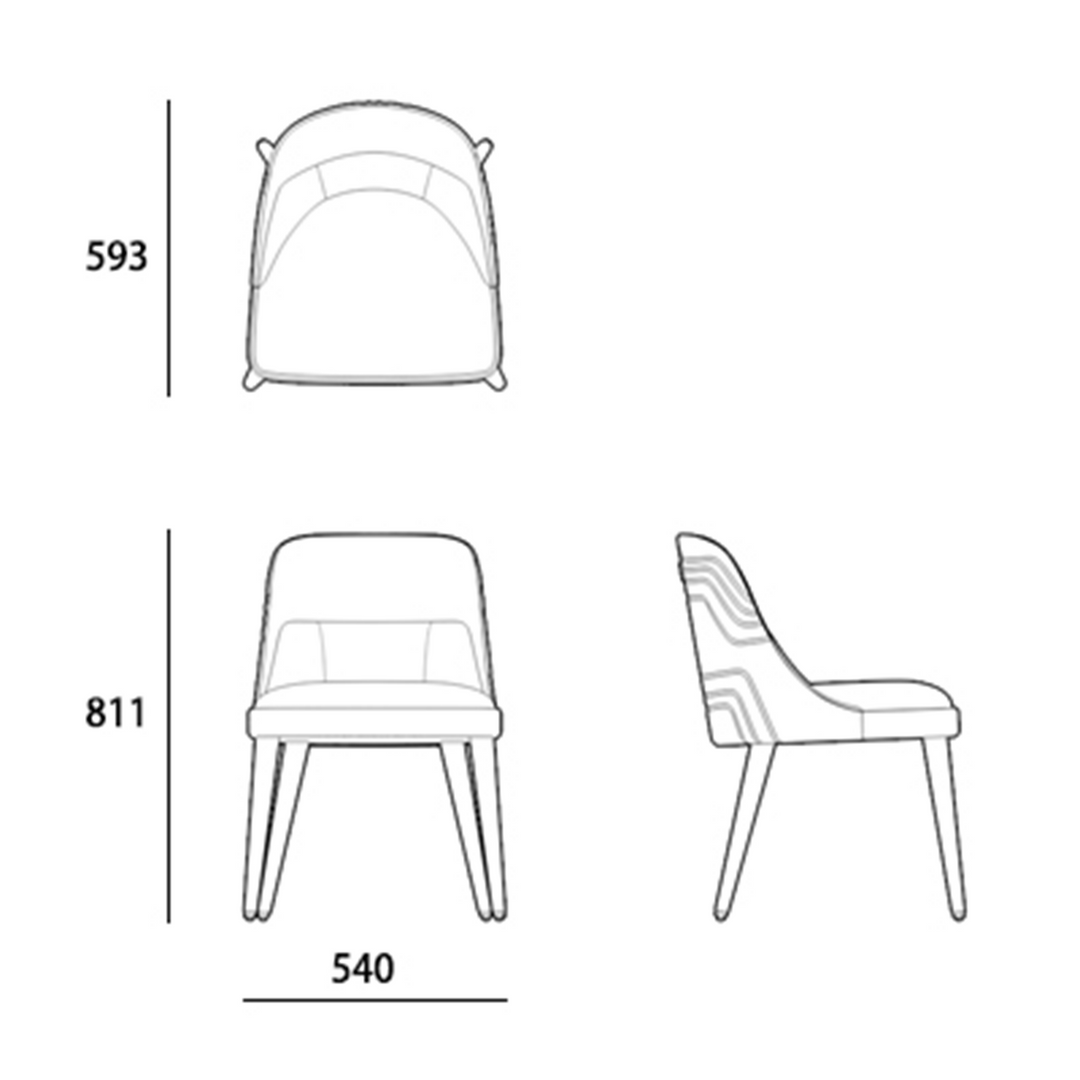 Madison Dining Chair<br>MZ-A7051t-1