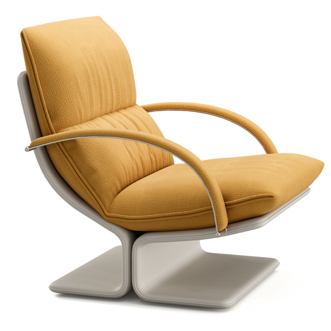Soufflé Lounge Chair<br>MZ-A8025j<br>MZ-A8025j-2