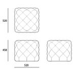 Load image into Gallery viewer, Whitney Ottoman&lt;br&gt;MZ-C7011d

