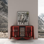Load image into Gallery viewer, Vaporwave Wine Cabinet&lt;br&gt;PAN-A1055a-2&lt;br&gt;PAN-A1055a-3
