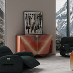 Load image into Gallery viewer, Vaporwave Wine Cabinet&lt;br&gt;PAN-A1055a-2&lt;br&gt;PAN-A1055a-3
