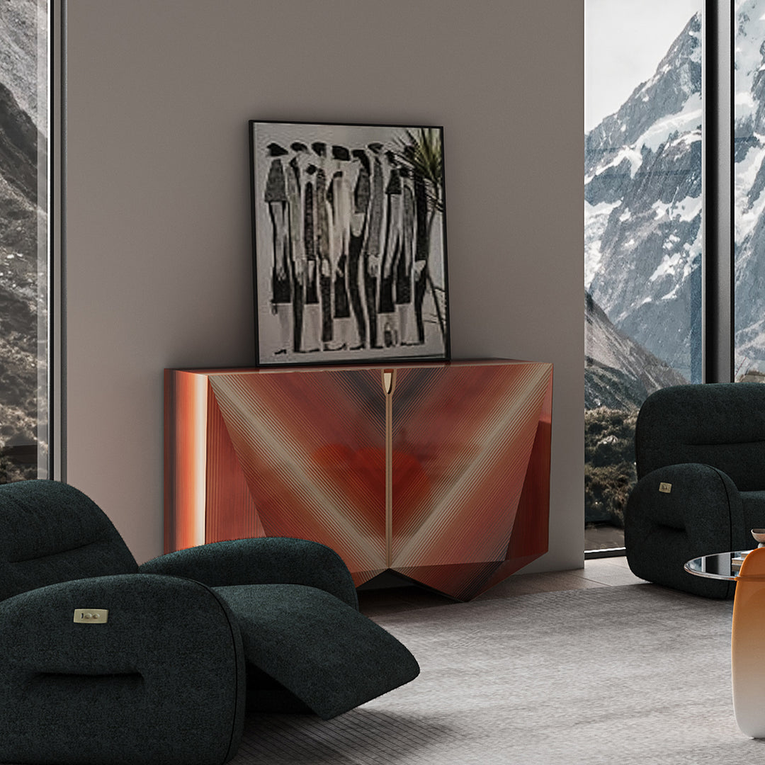 Vaporwave Wine Cabinet<br>PAN-A1055a-2<br>PAN-A1055a-3