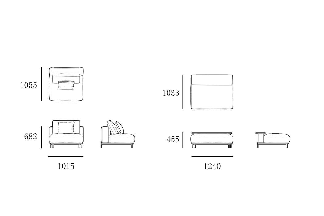 Vera Modular Sofa<br>XD-A1033f-3<br>XD-A1033f-6<br>XD-A1033f-7<br>XD-A1033f-8<br>XD-A1033f-9<br>XD-A1033f-10<br>XD-A1033f-11